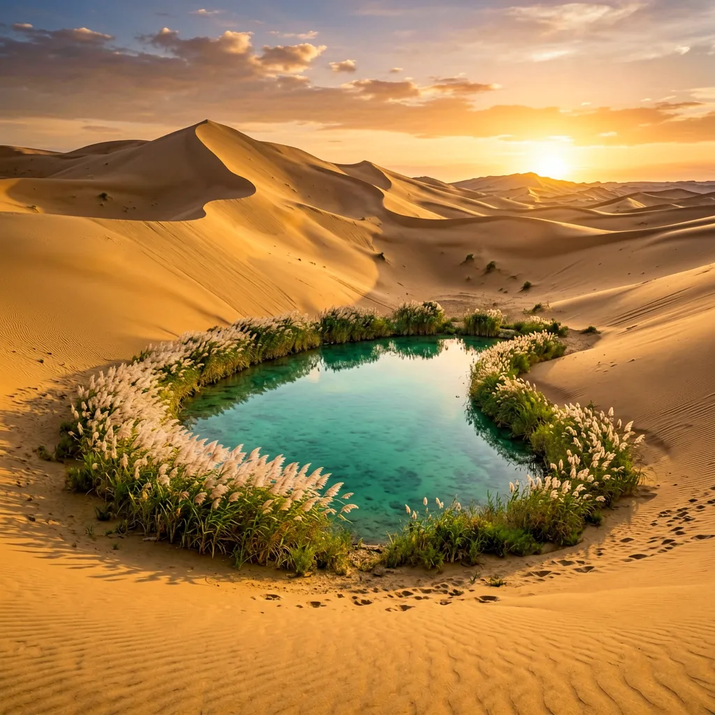 Singing Dunes & Crescent Moon Lake