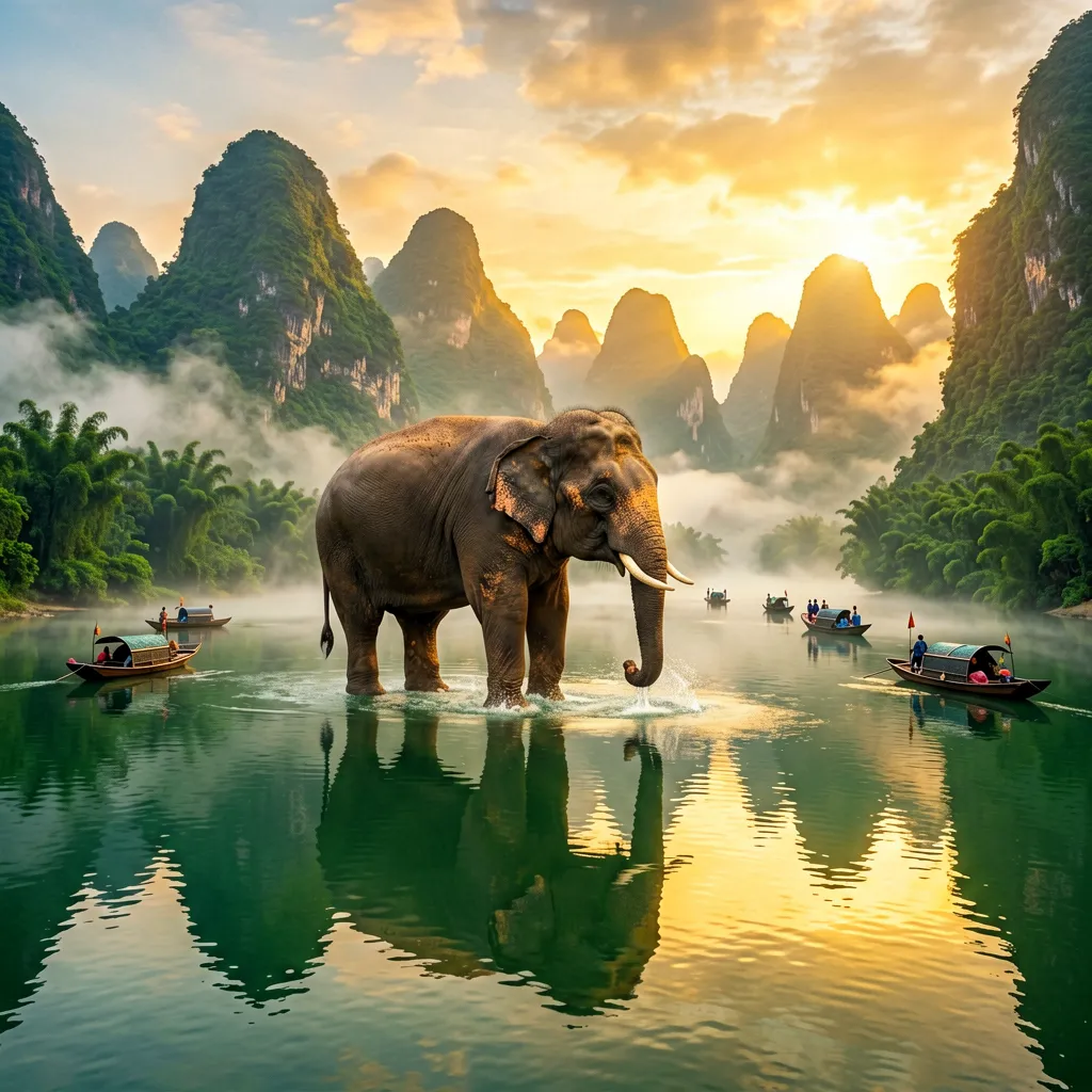 Elephant Trunk Hill