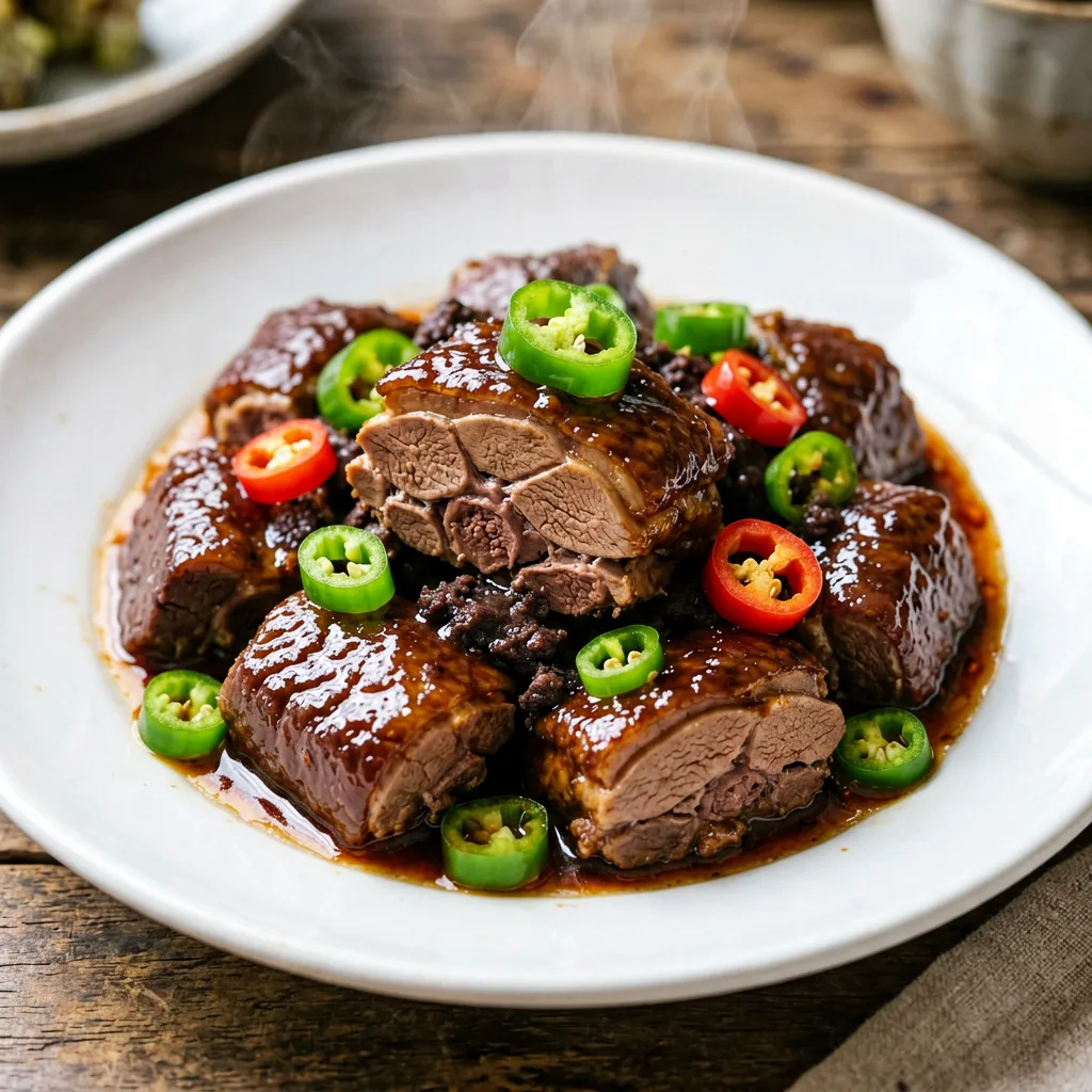 Blood Rice Cake Duck