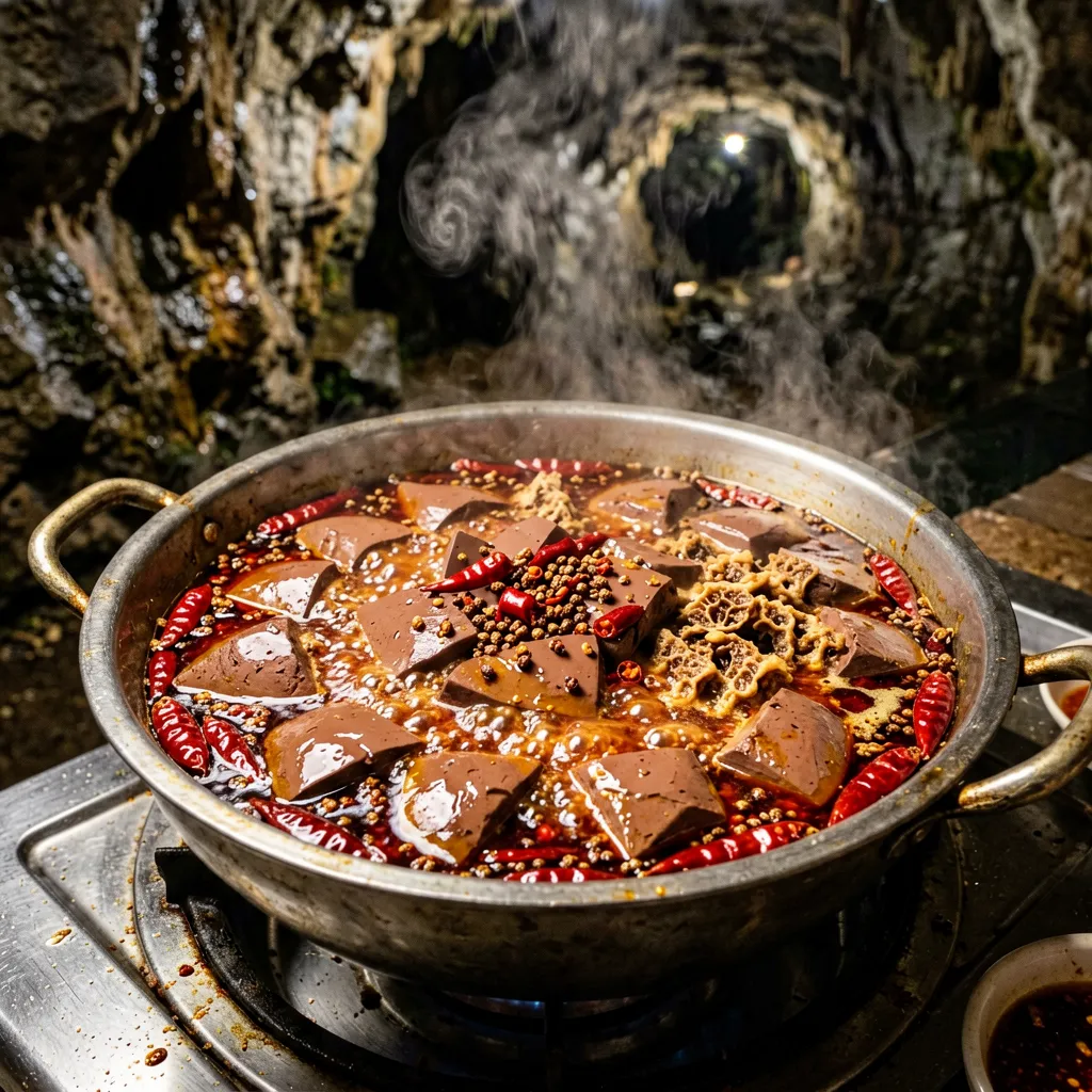Maoxuewang (Duck Blood in Chili Oil)