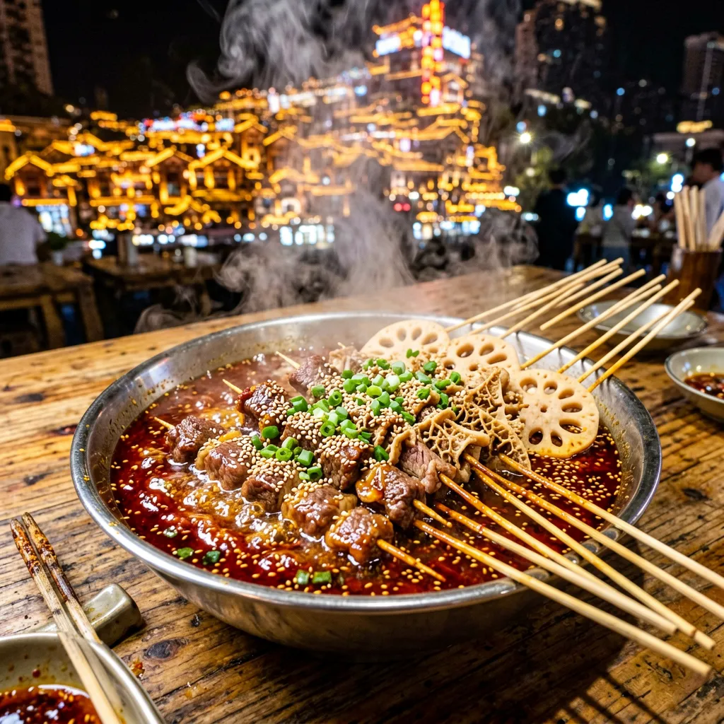 Chuan Chuan Xiang (Skewered Hot Pot)