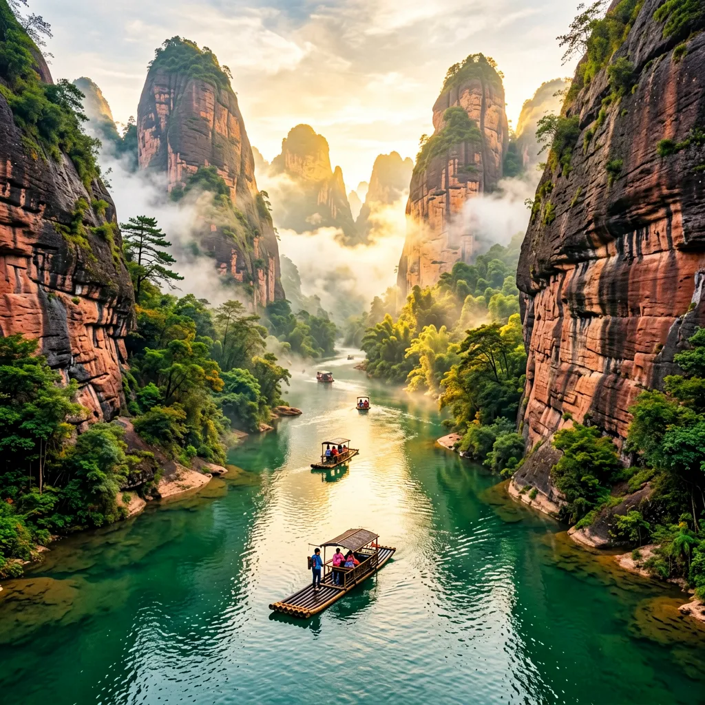 Jiuqu Stream Rafting