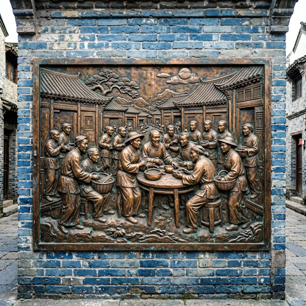Brick Cultural Wall
