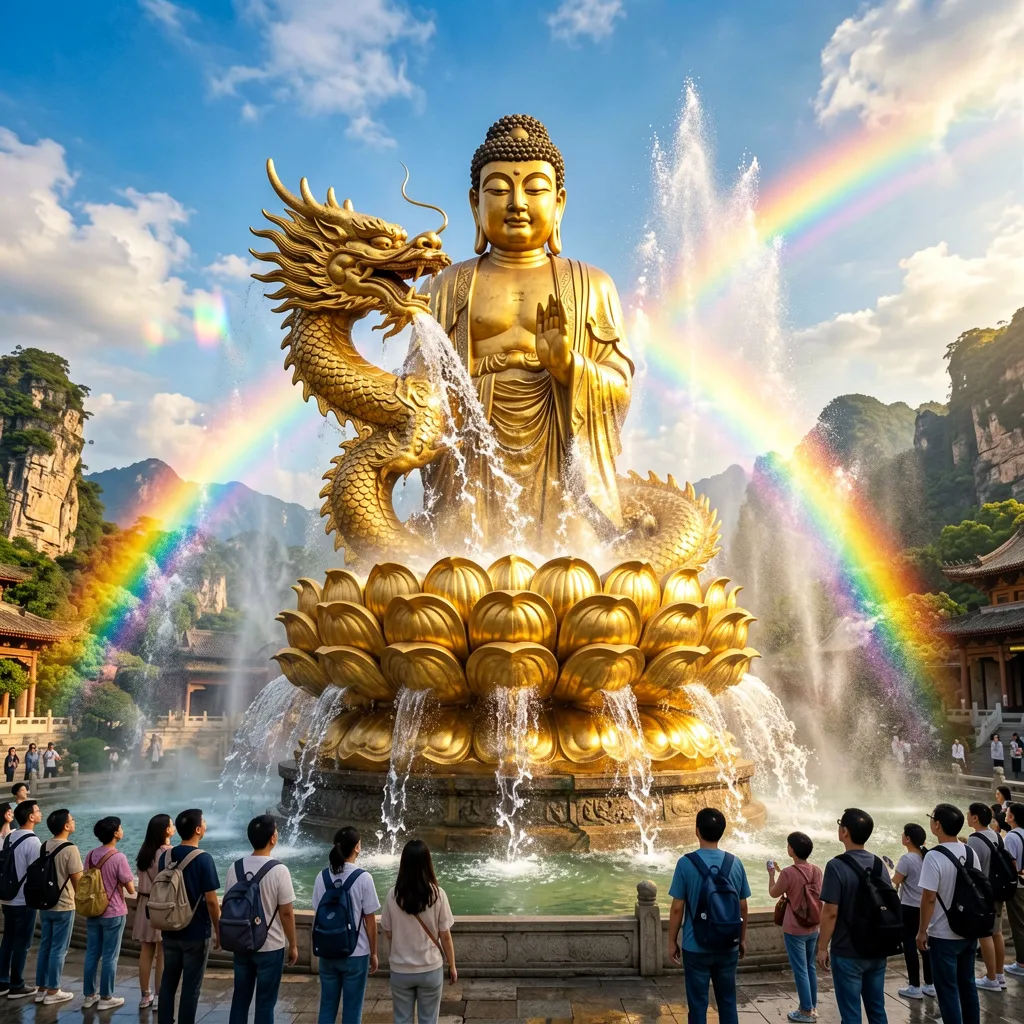 Nine Dragons Bathing the Buddha