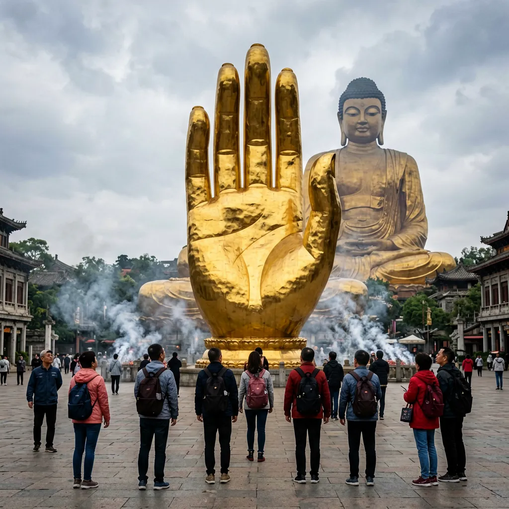 Buddha's Hand Square