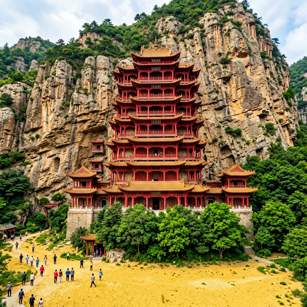 Nine-story Tower (Cave 96)