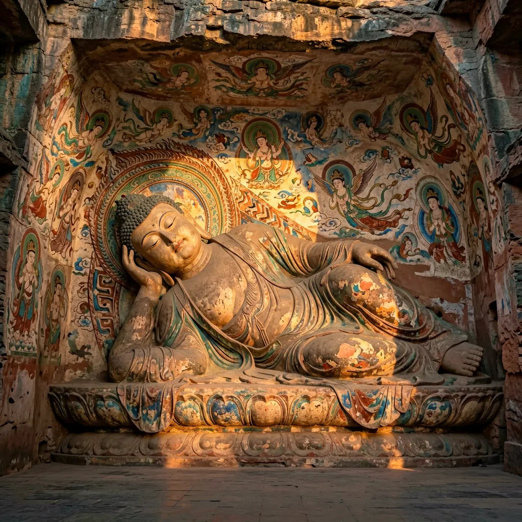 Reclining Buddha (Cave 148)