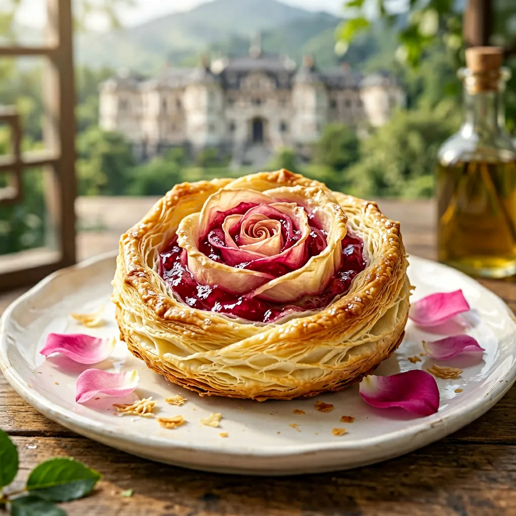 Rose Flower Cake