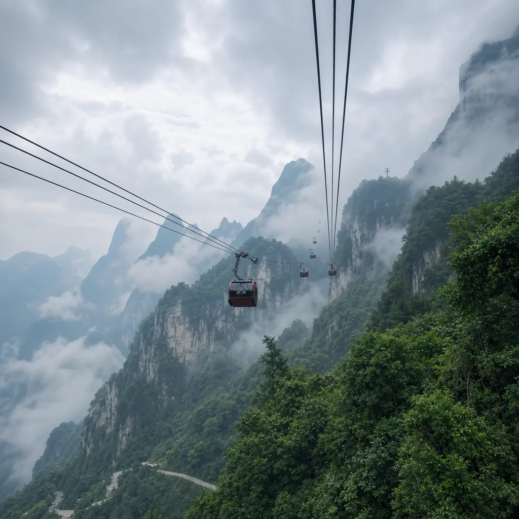 Tianmen Mountain Cableway