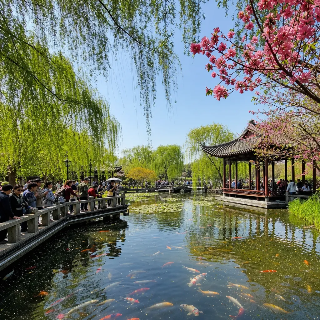 Flower Harbor and Fish Viewing