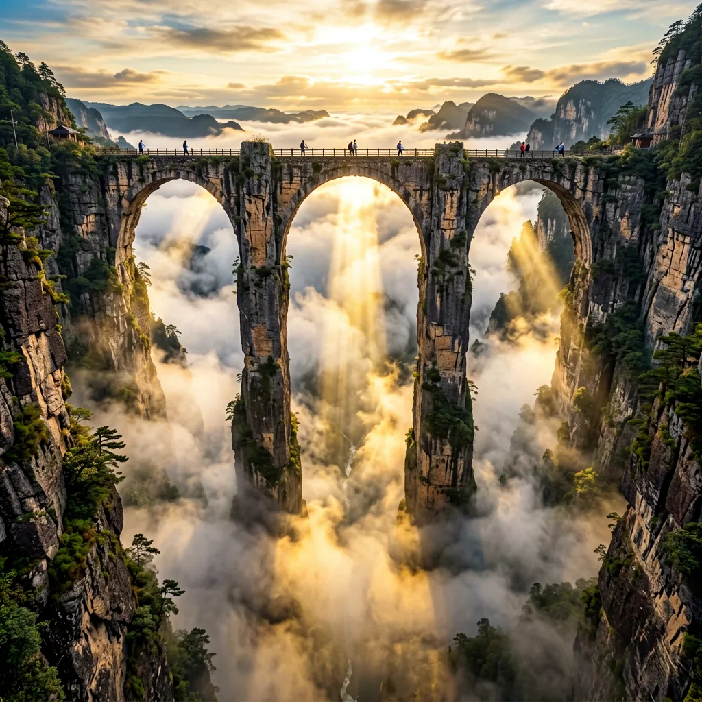 Wulong Three Natural Bridges