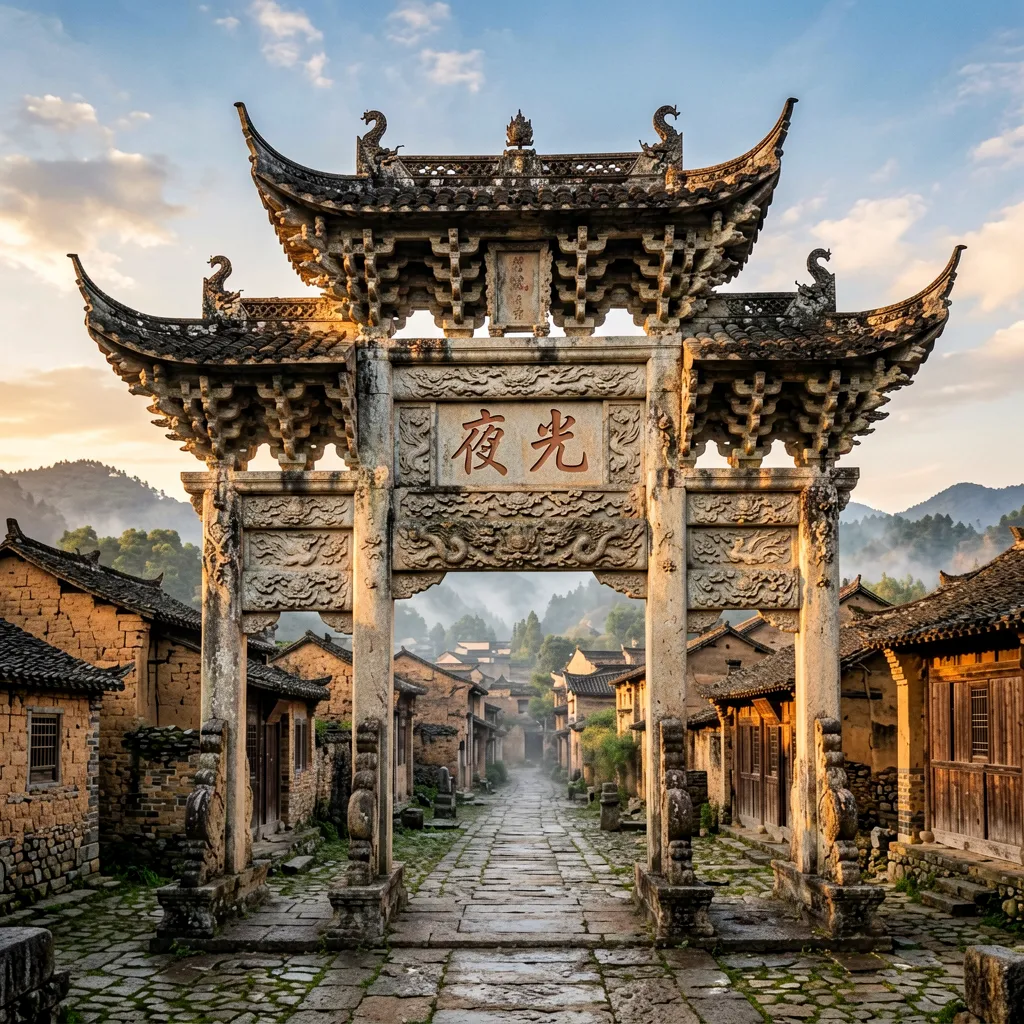 Hu Wenguang Memorial Archway