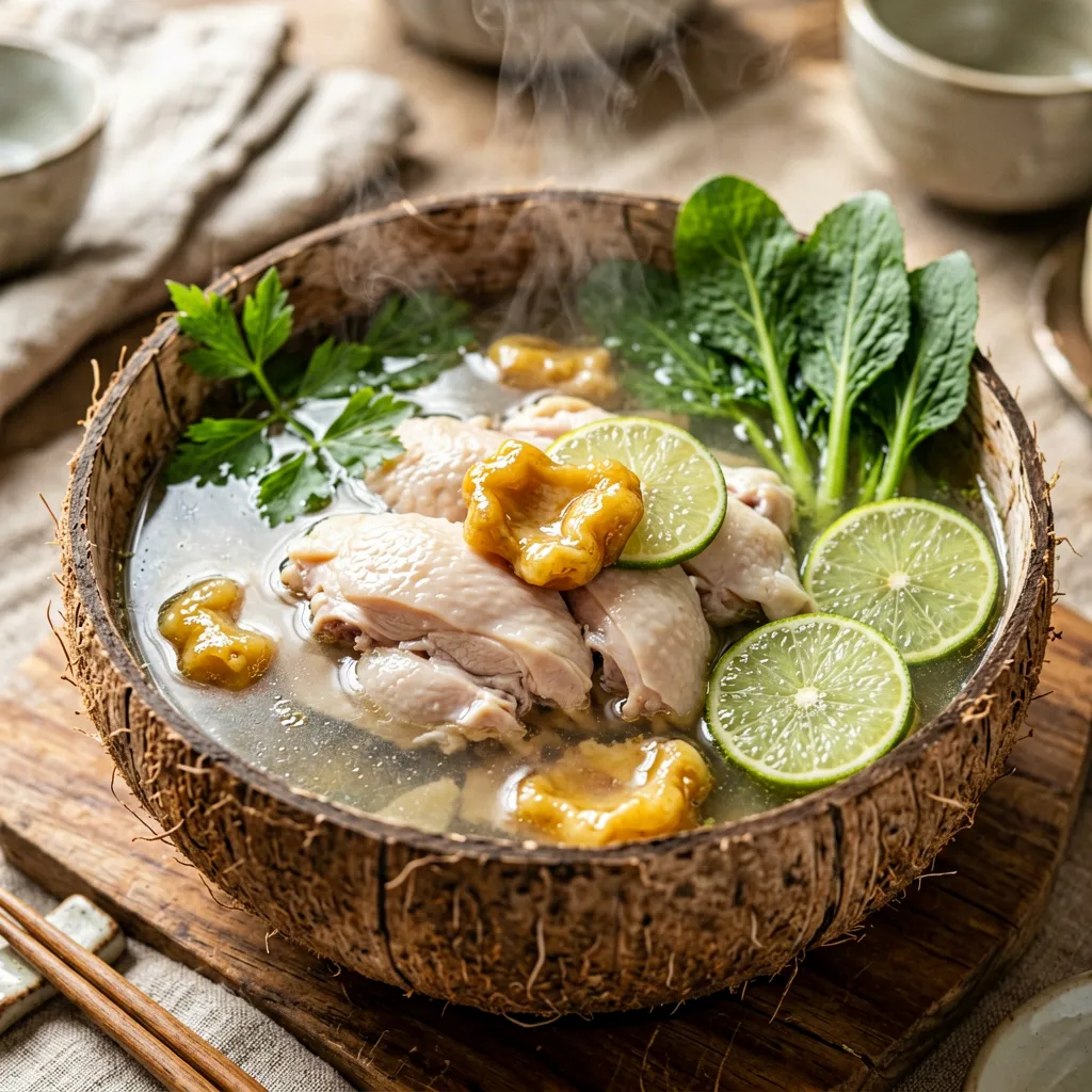 Coconut Chicken Hot Pot